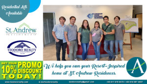 St Andrew Residences with Teodoro Realty Group